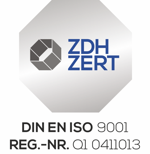 Zertifizierung nach DIN EN ISO 9001