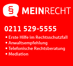  MEINRECHT - Rechtsservie von A bis Z - 0211 529-5555